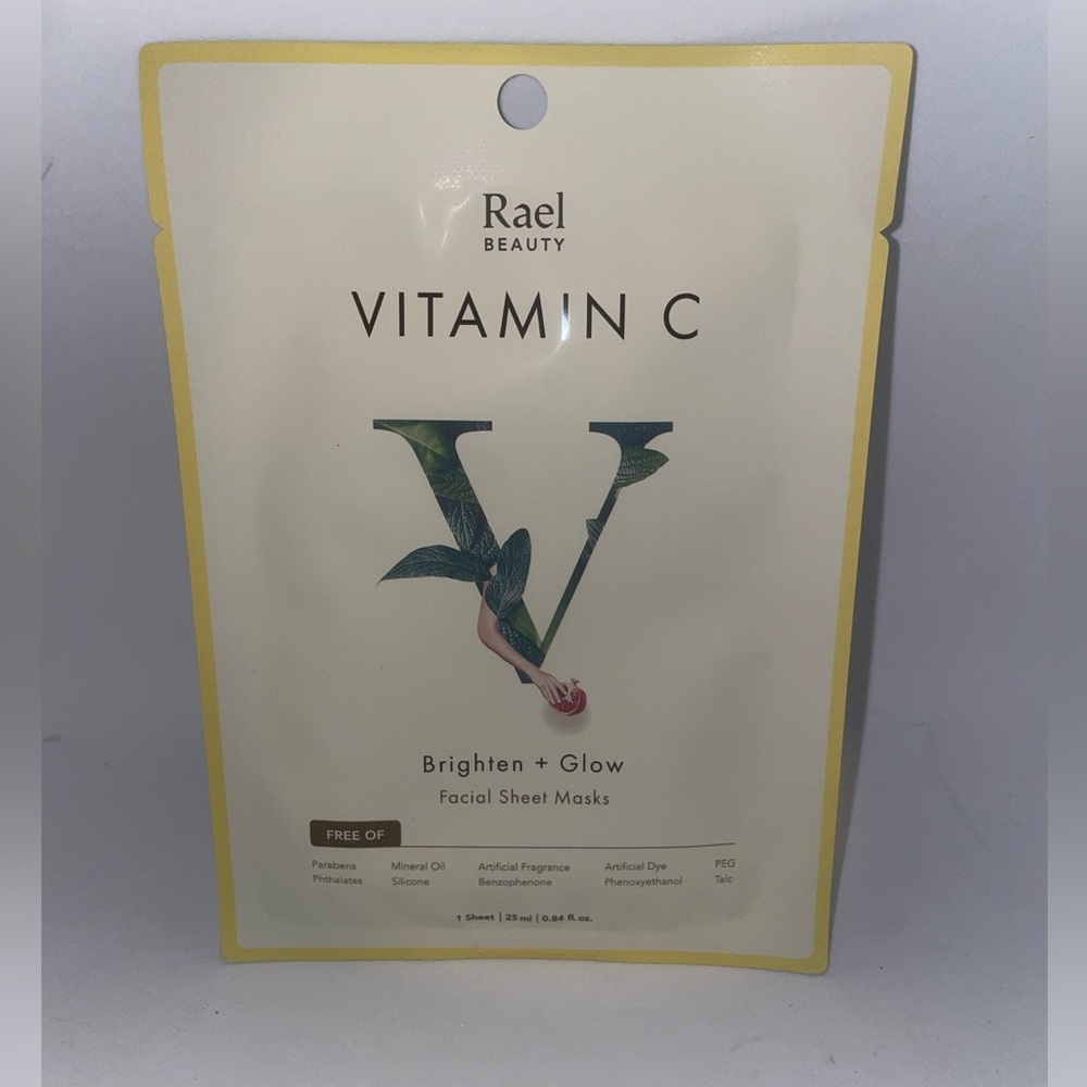 🌸 Rael Beauty Vitamin C Facial Sheet Mask For glowing skin 🌸 5/$25